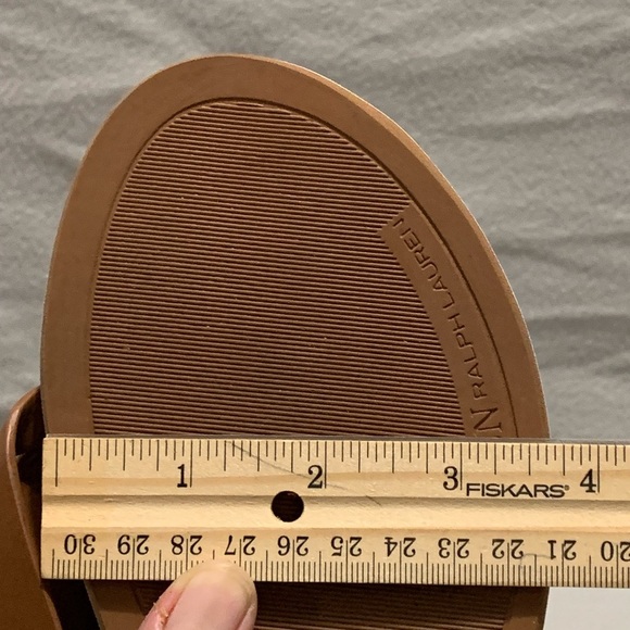 Lauren Ralph Lauren Women's Thong Flip Flops Sandals Brown Size unknown - Picture 7 of 7